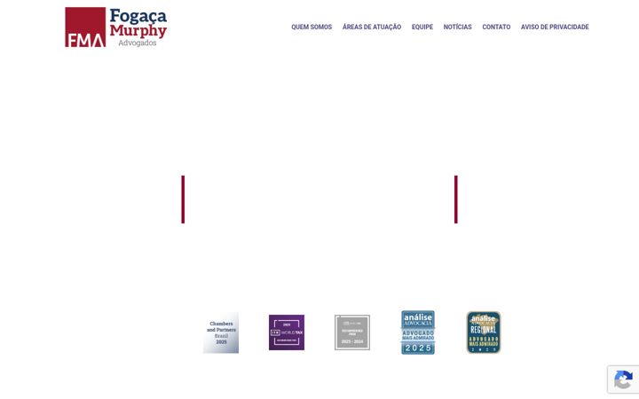 Screenshot of fogacamurphy.com.br