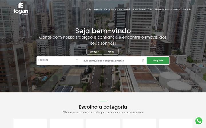 Képernyőkép: fogariimoveis.com.br