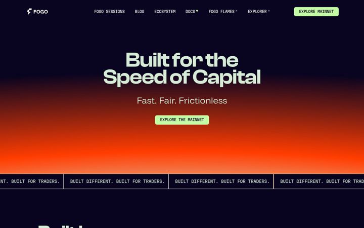 Screenshot of fogo.io