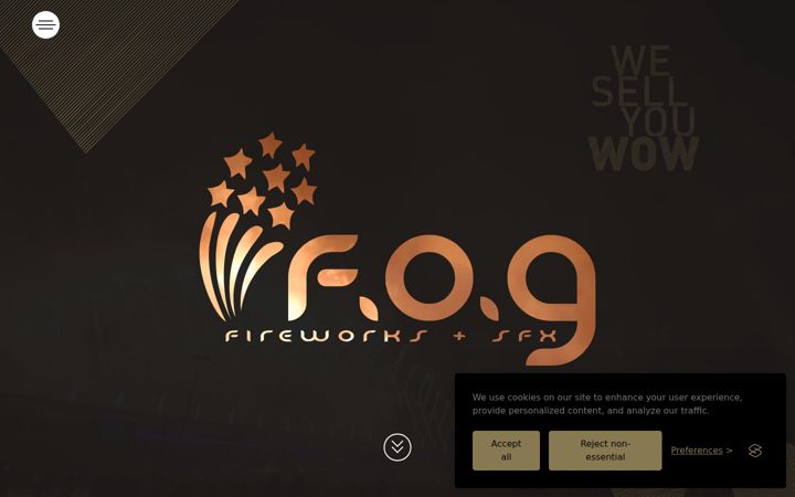 Screenshot ta' fogsfx.de