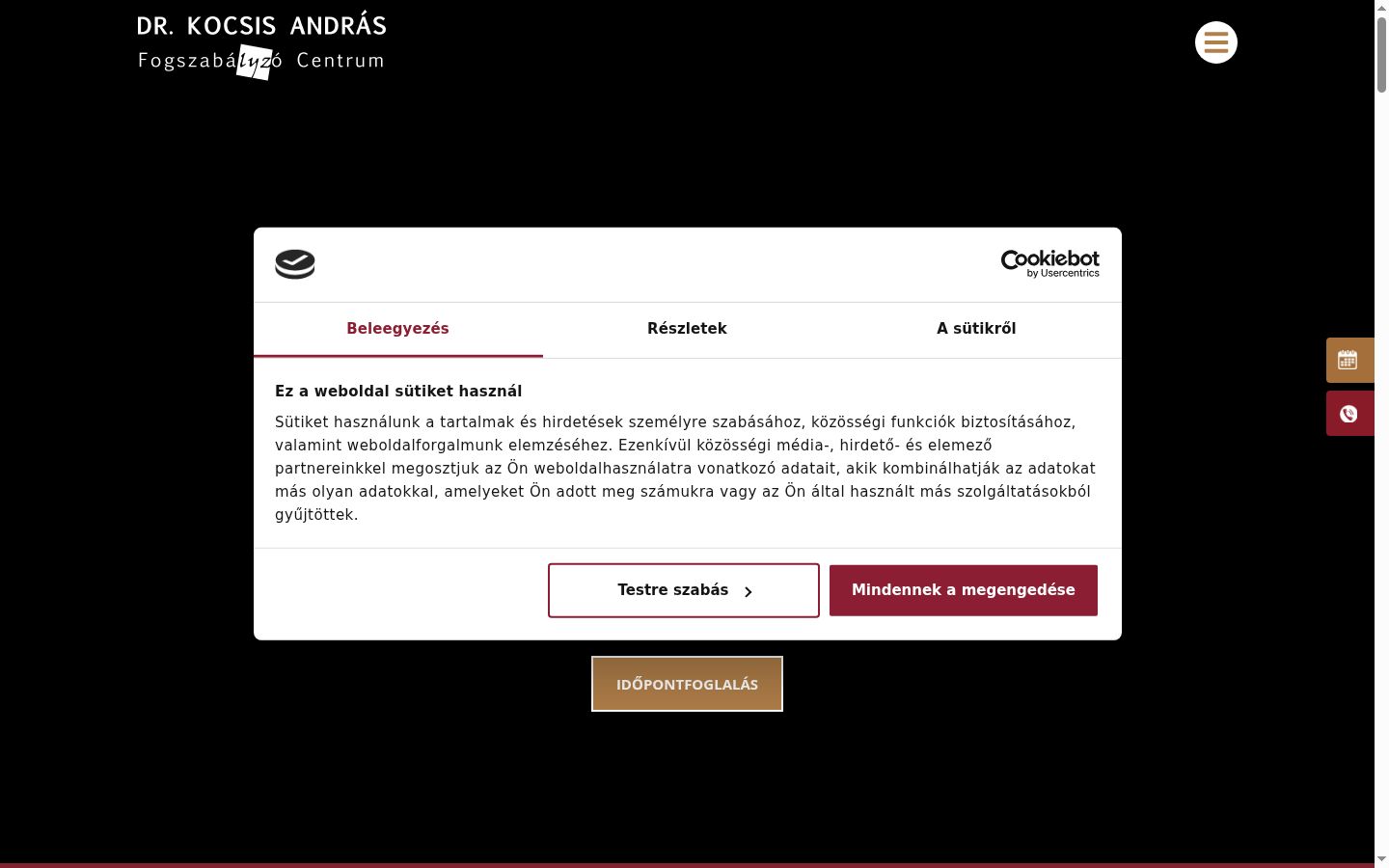 Zrzut ekranu banera zgody wyświetlanego przed jakąkolwiek interakcją