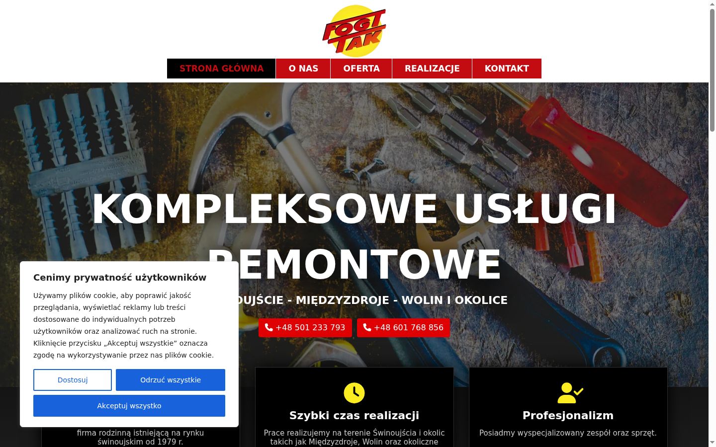 Snímka obrazovky banera súhlasu zobrazeného pred akoukoľvek interakciou
