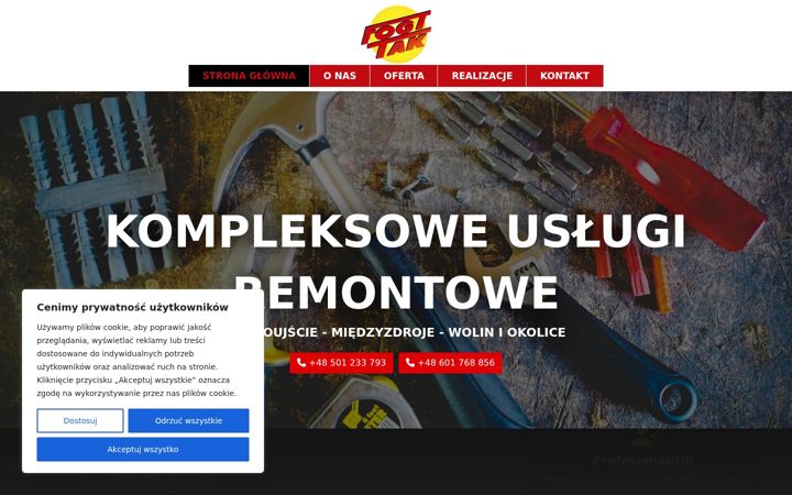 Screenshot of fogt-tak.pl