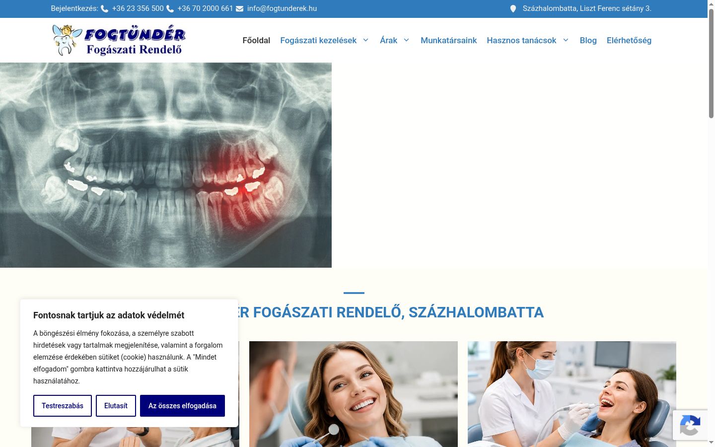 Screenshot tal-banner tal-kunsens muri qabel kwalunkwe interazzjoni