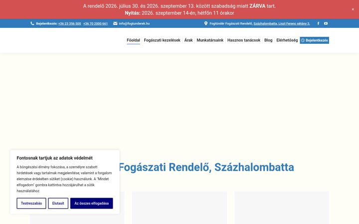 Screenshot of fogtunderek.hu