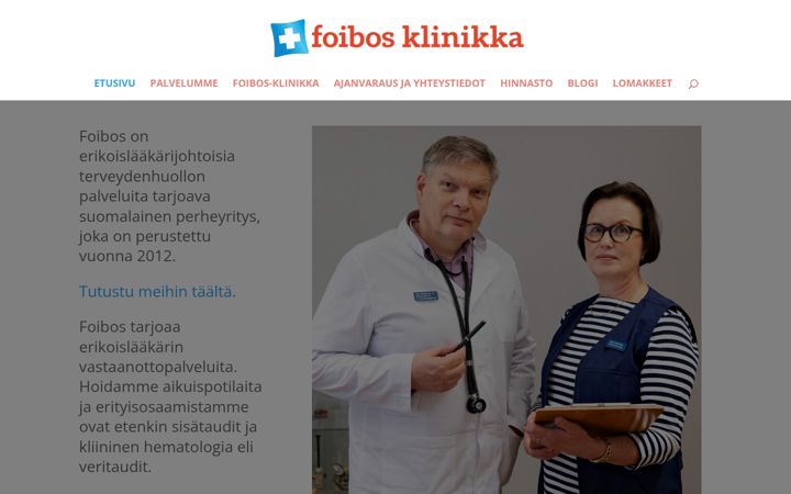 Ekrano kopija foibos.fi