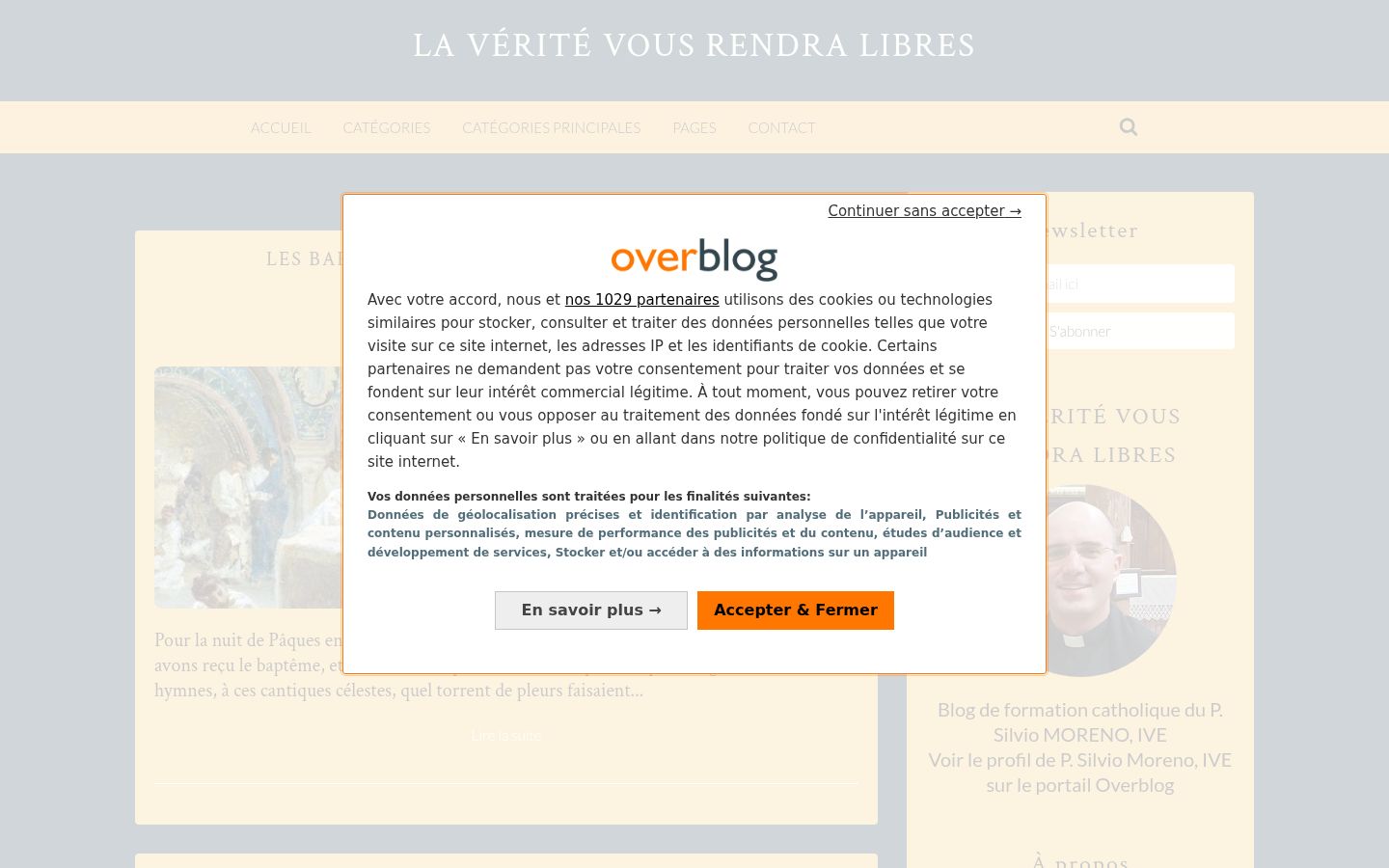 Screenshot des Einwilligungsbanners vor jeglicher Interaktion