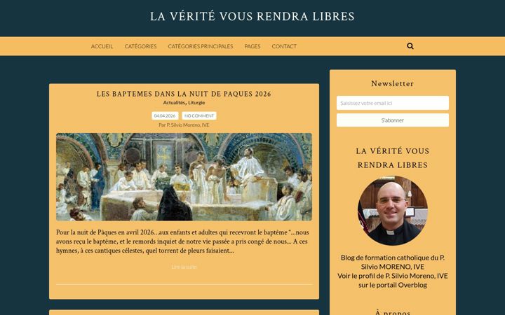Screenshot of foicatholique.org