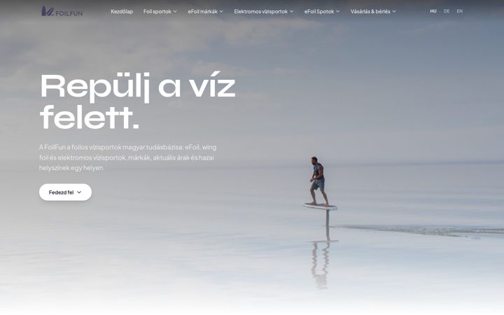 Screenshot of foilfun.hu