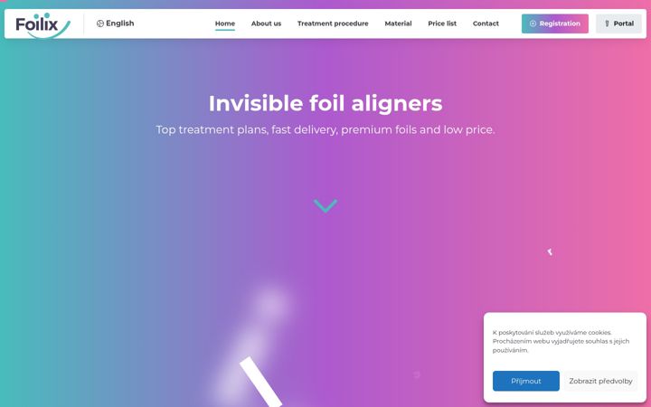 Screenshot of foilix.eu