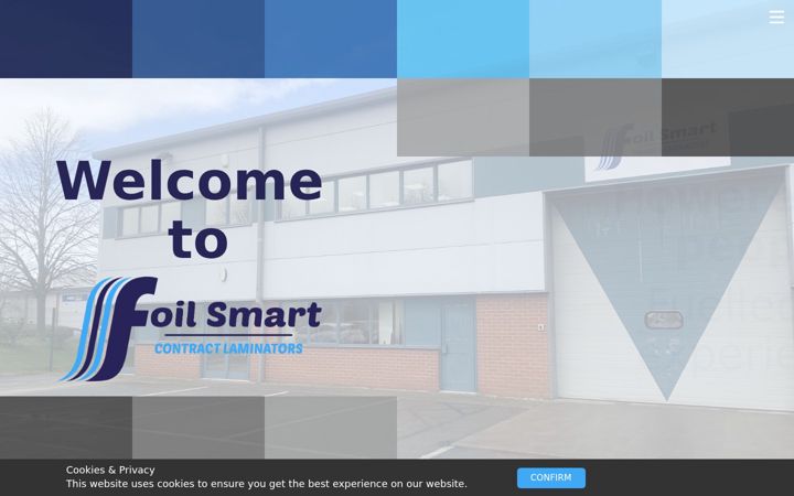 Screenshot of foilsmart.co.uk