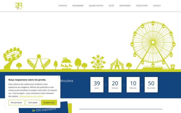 Screenshot of foire-arpajon.fr