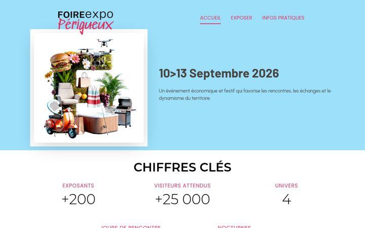 Screenshot of foire-exposition-perigueux.fr