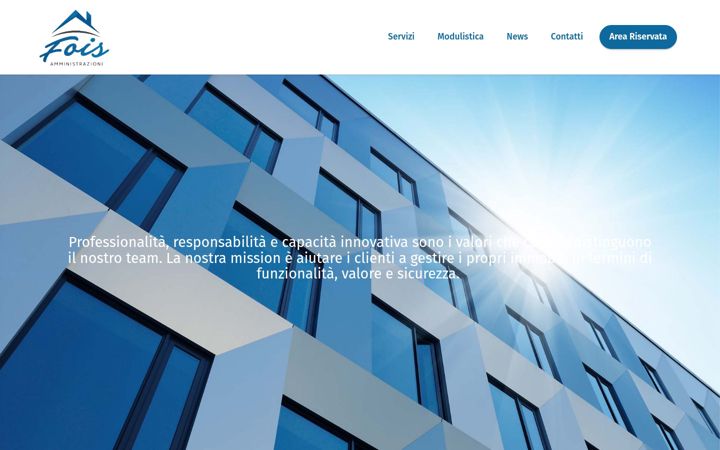Screenshot of foisamministrazioni.com
