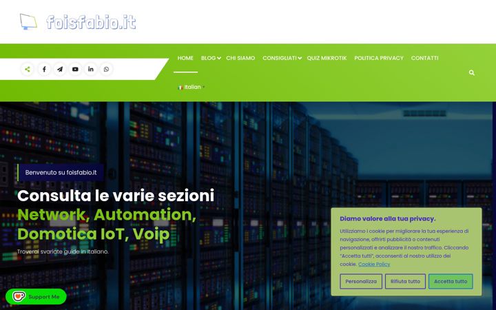 Screenshot van foisfabio.it