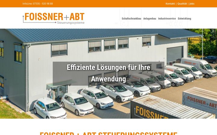 Screenshot of foissnerundabt.de