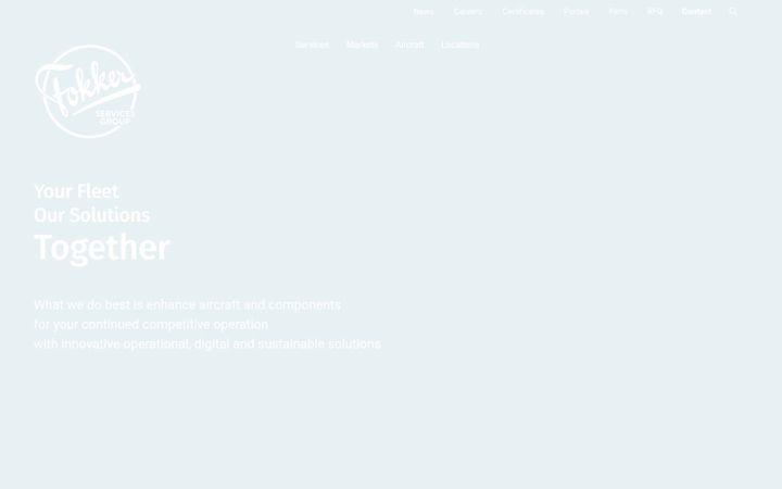 Screenshot of fokkertechniek.com