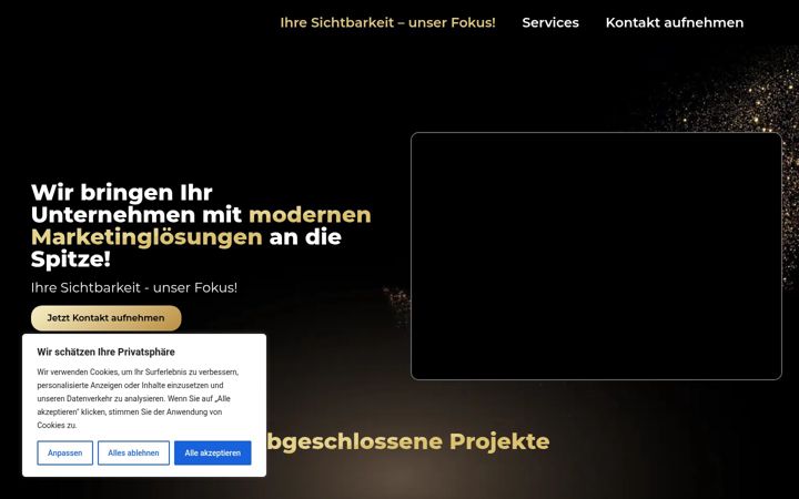 Screenshot of fokus-marketing.de
