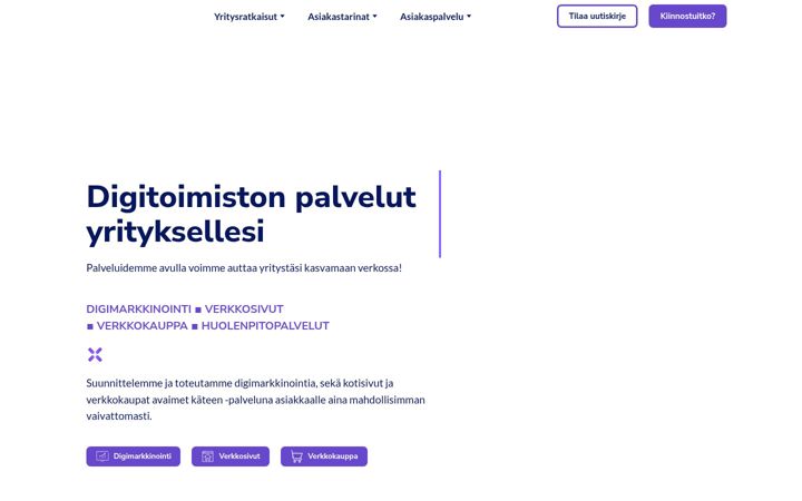 Screenshot of fokus7.fi