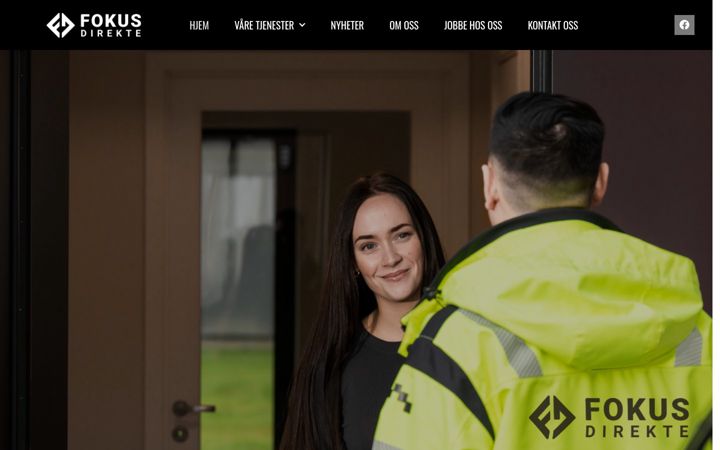 Screenshot of fokusdirekte.no