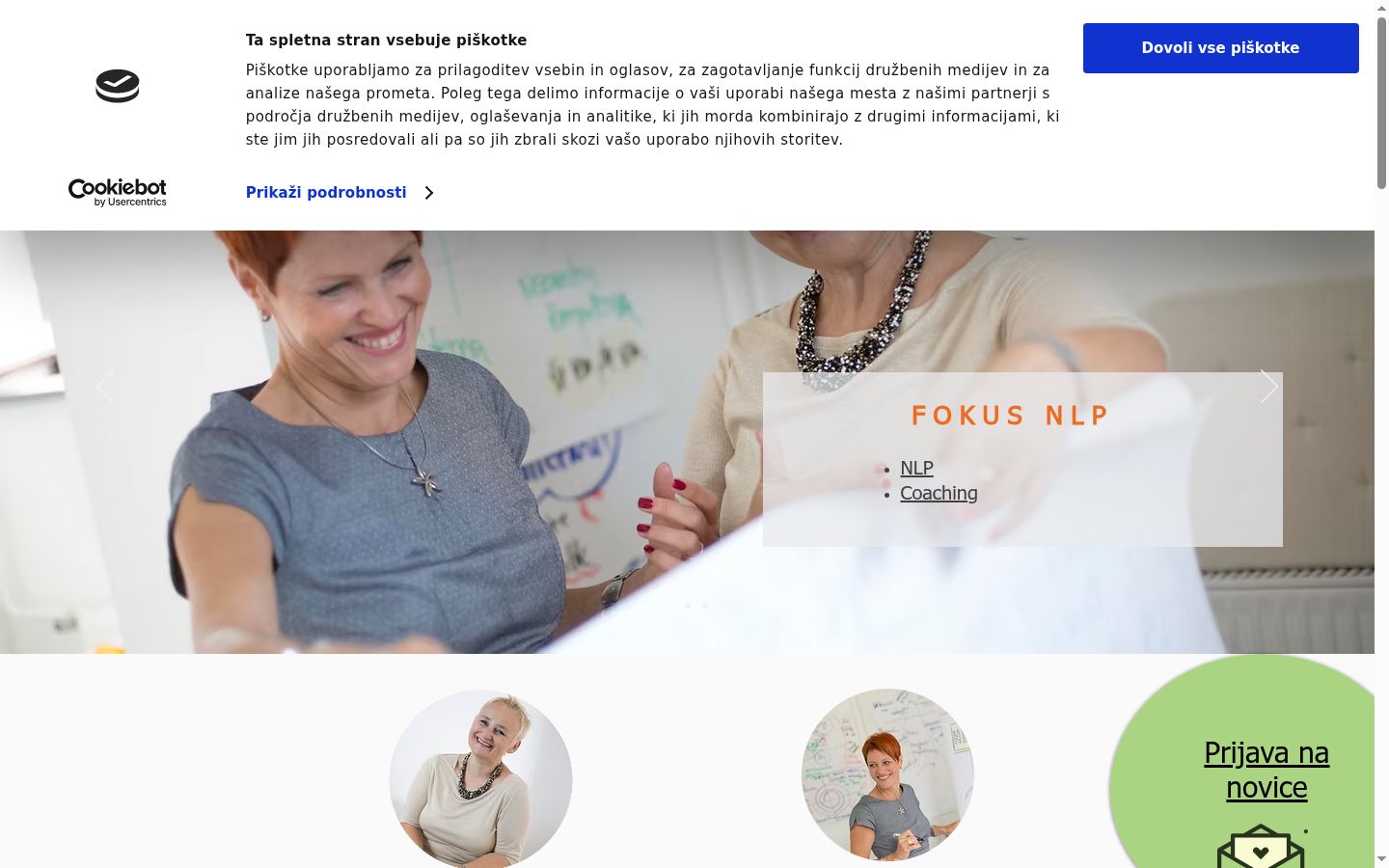 Sutikimo reklamjuostės, rodytos prieš bet kokią sąveiką, ekrano kopija