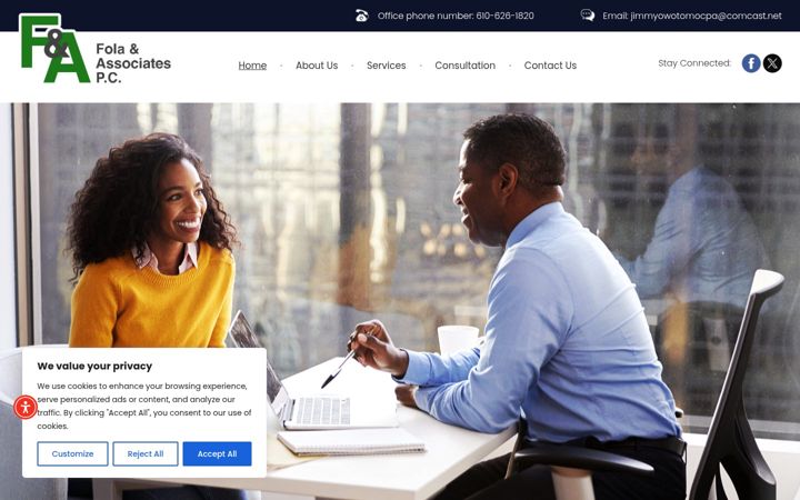 Screenshot of folacpa.com