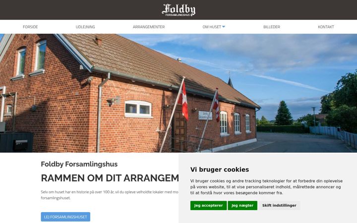 Screenshot of foldbyforsamlingshus.dk