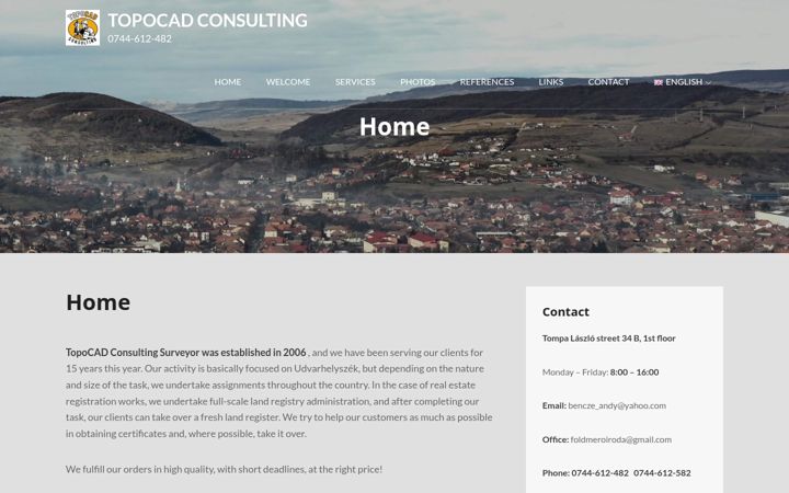 Screenshot of foldmero.ro