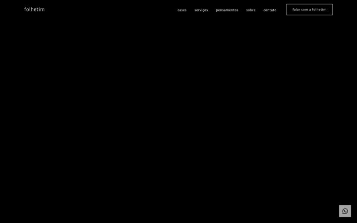 Screenshot of folhetim.marketing