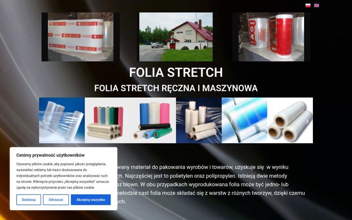 Screenshot of foliastretch.info