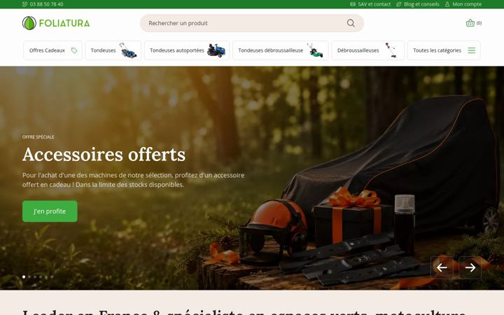 Screenshot of foliatura.com