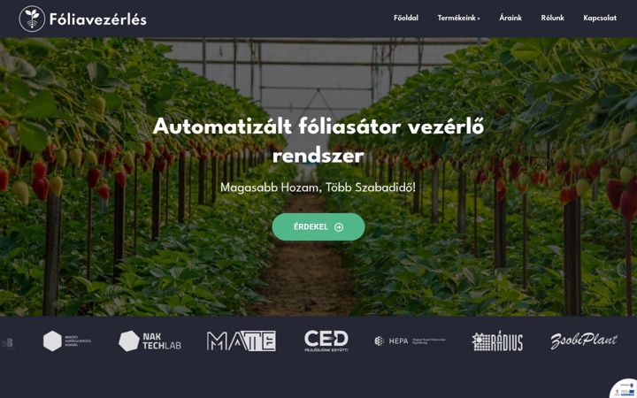 Screenshot of foliavezerles.hu