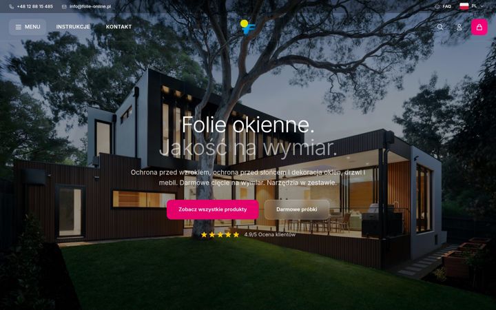 Screenshot of folie-online.pl