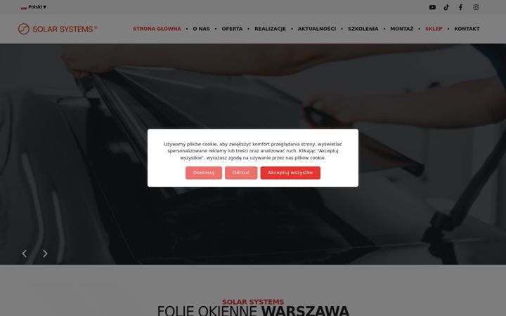 Screenshot of folie-solar.pl