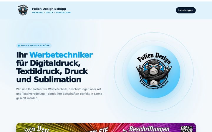 Screenshot of folien-design.net