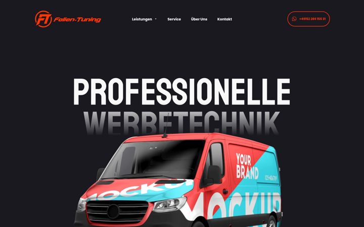 Screenshot of folien-tuning.com