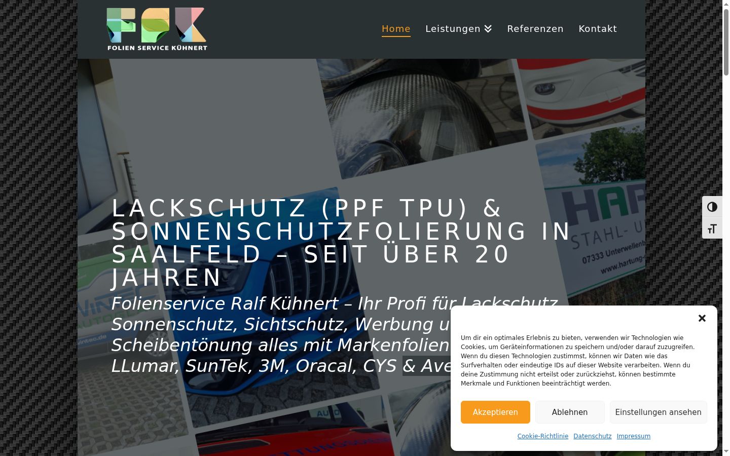 Screenshot tal-banner tal-kunsens muri qabel kwalunkwe interazzjoni