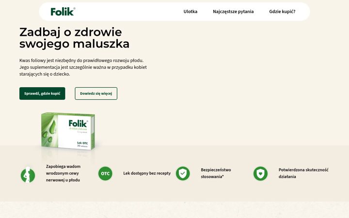 Screenshot di folik.pl