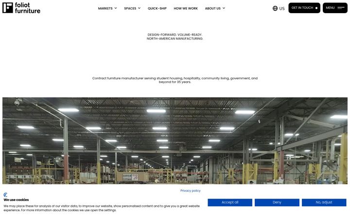Screenshot of foliot.com