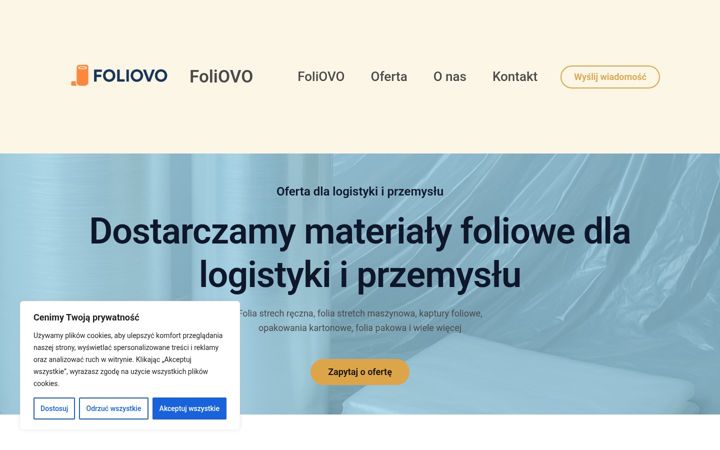 Screenshot of foliovo.pl