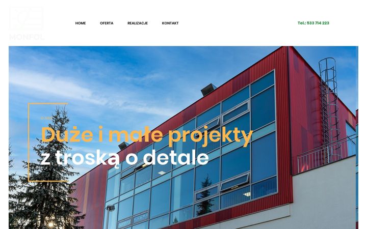 Screenshot of foliowanieokien.pl
