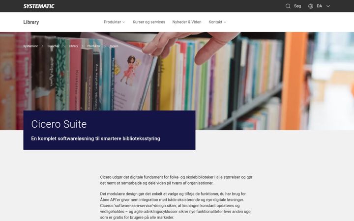 Screenshot of folkebibliotek.dk