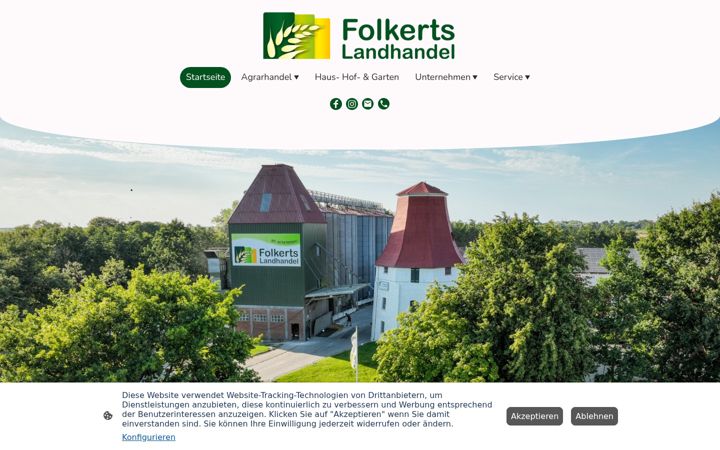 Screenshot ta' folkerts-landhandel.de