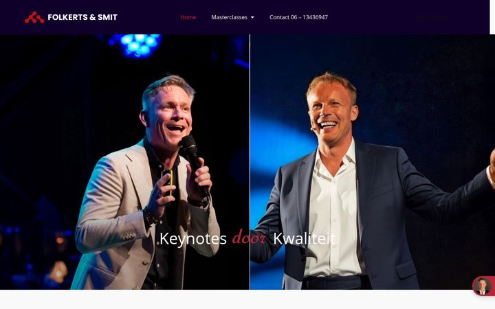 Screenshot of folkertsensmit.nl