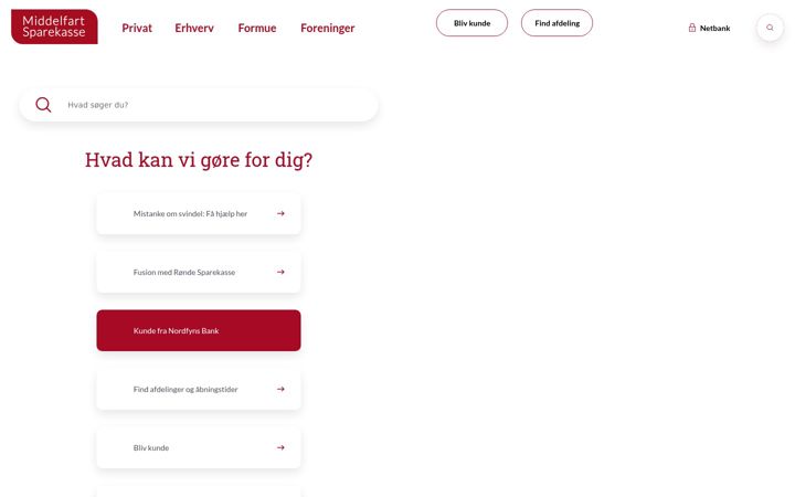 Screenshot of folkesparekassen.dk
