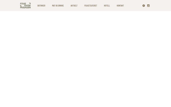Screenshot van folketeaterpassasjen.no