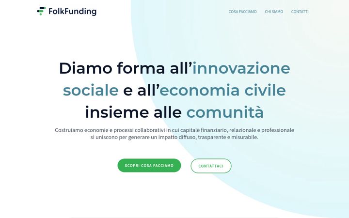 Screenshot of folkfunding.com