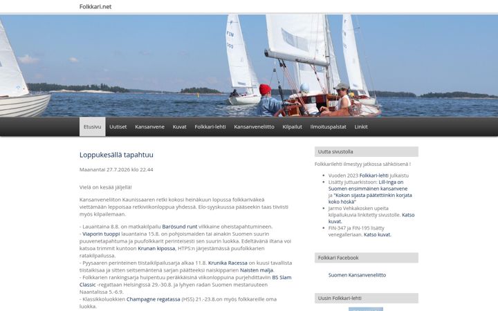 Screenshot of folkkari.net