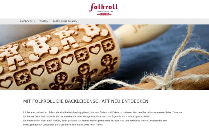 Ekraanipilt saidist folkroll-blog.de
