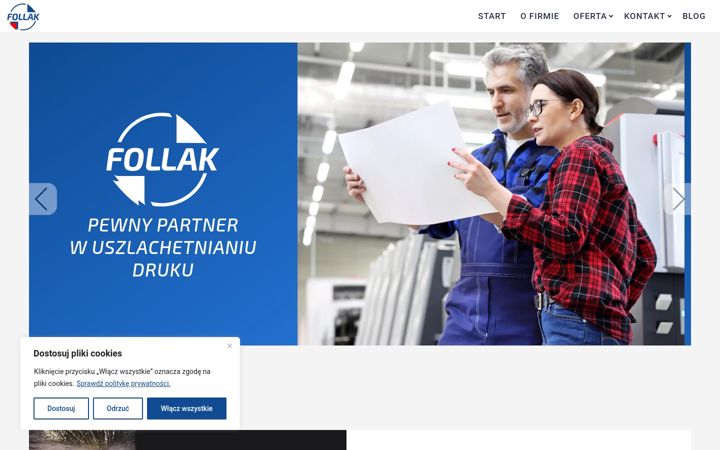 Screenshot of follak.com.pl